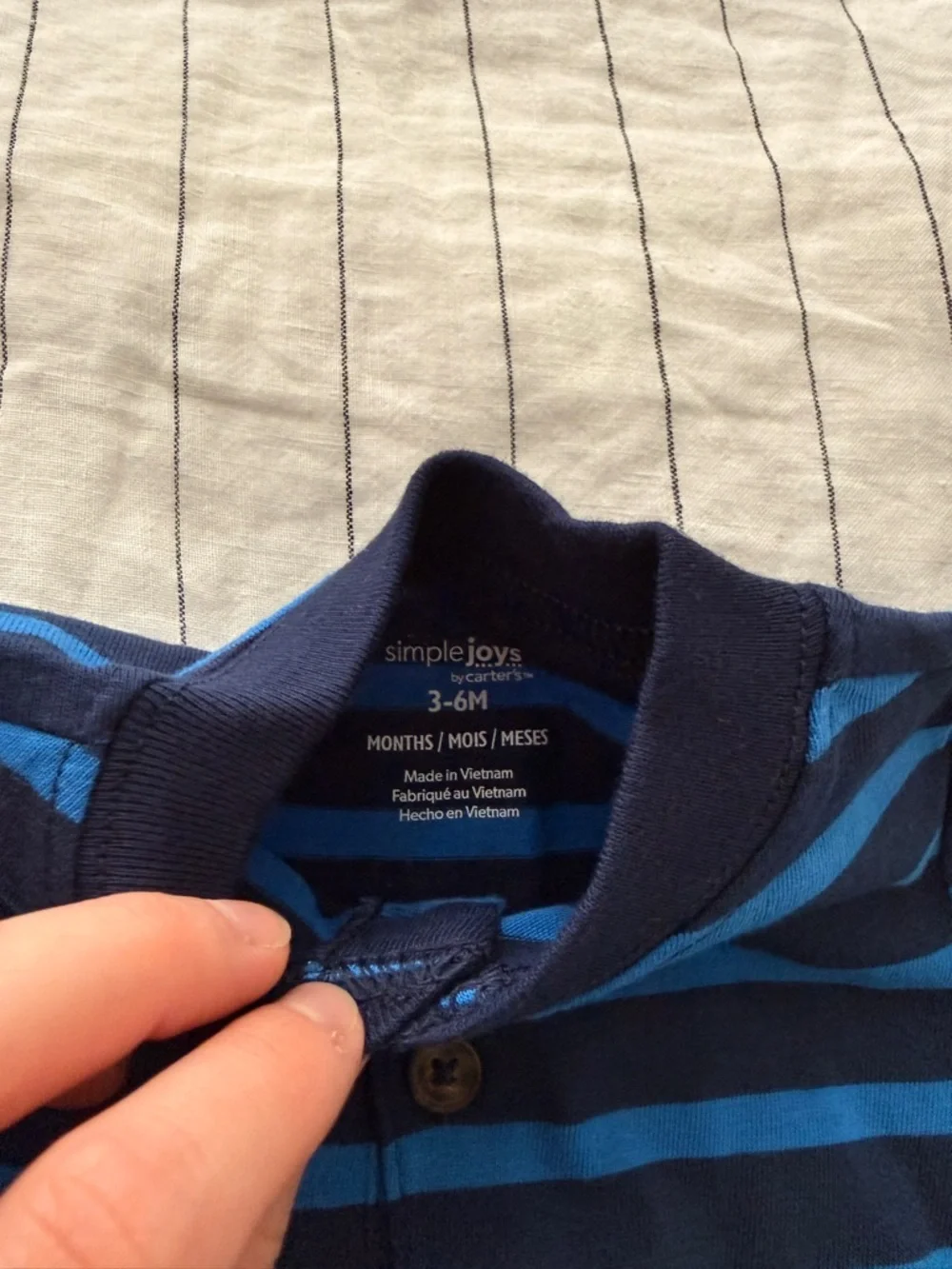 Carter's 2-Pack Baby Rompers - Picture 3 of 4